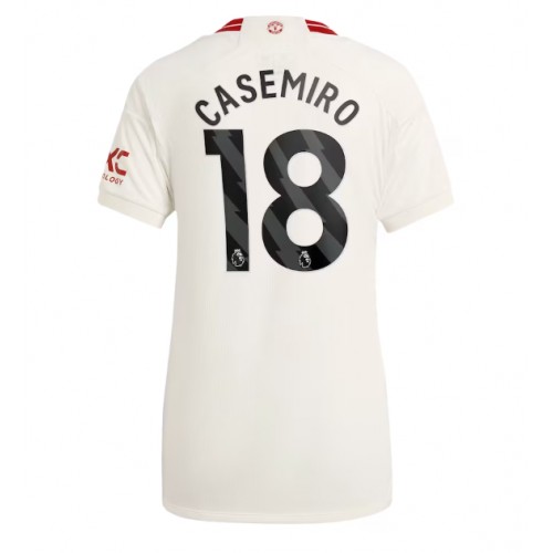 Ženski Nogometni dresi Manchester United Casemiro #18 Tretji 2023-24 Kratek Rokav
